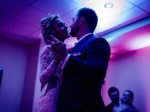 wedding dj near me - bride and groom dance
