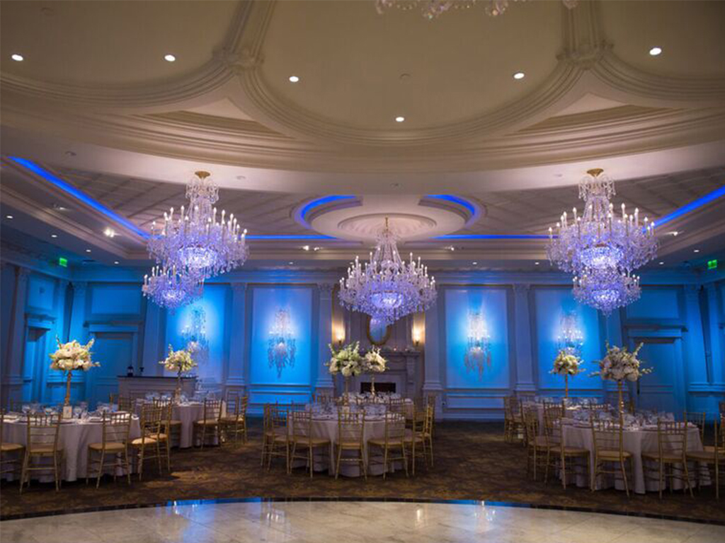 ballroom wedding up light sample