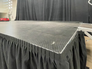 outdoor stage rental for concert