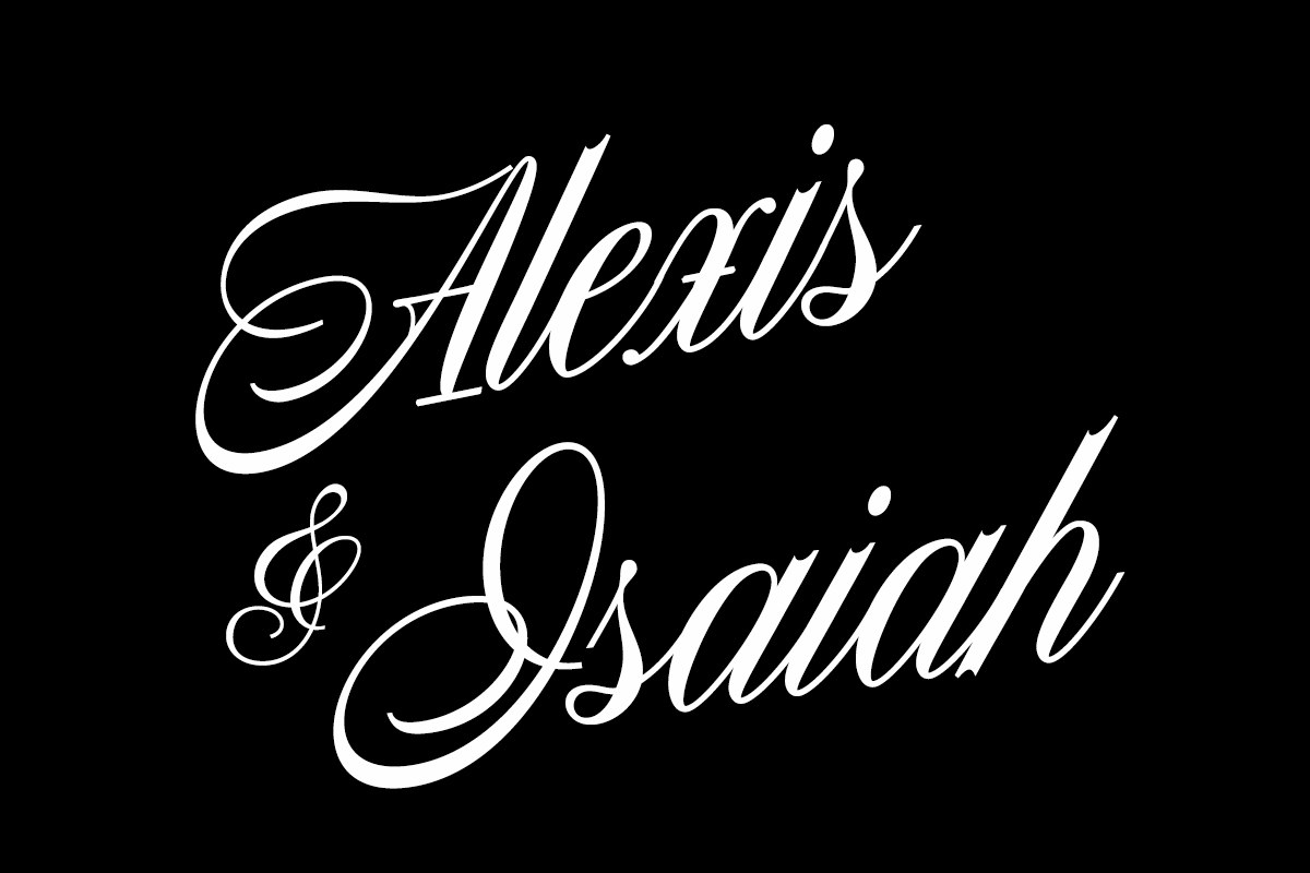 wedding gobo