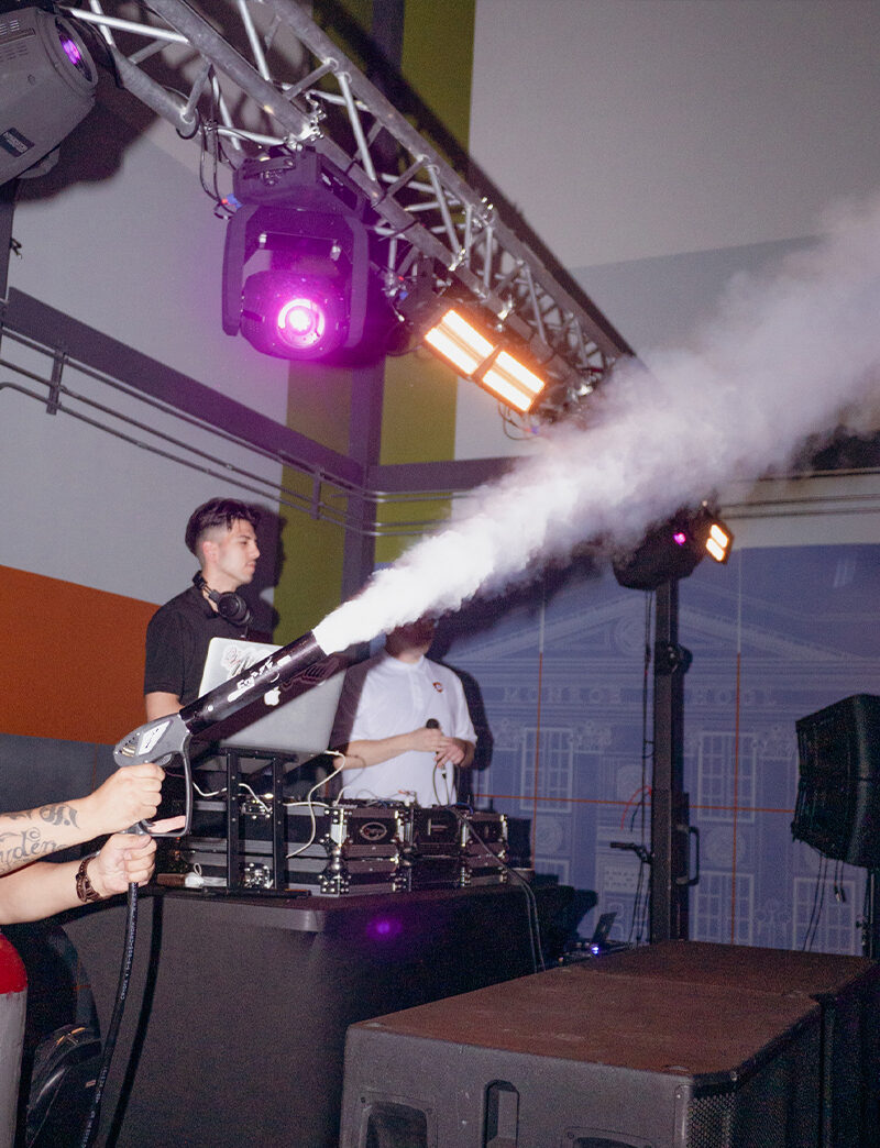 co2 atmospheric gun jet effect