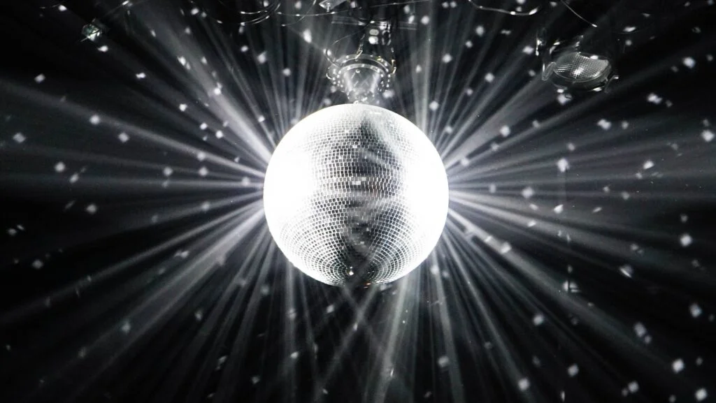 Spinning Disco Ball  All Out Event Rental