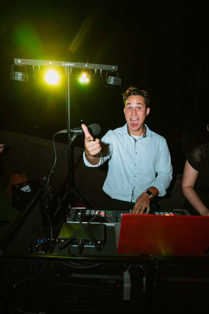 dj Javier Carlos the willow wedding venue surprise - Lexi Wyatt photo graphs - DJs In Prescott AZ Payson