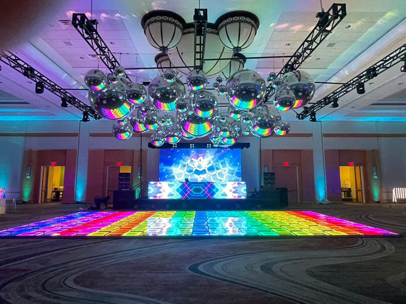 led dance floor rental phoenix