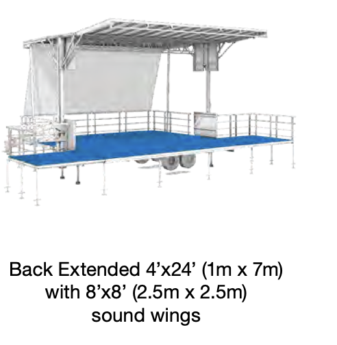 Stageline sl100 concert stage rental phoenix arizona